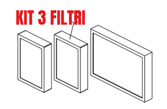 41KA000098 - Kit Filtri Aria Standard RER 020