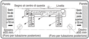 5012218 - PIASTRA DI MONTAGGIO UNITA' INTERNA