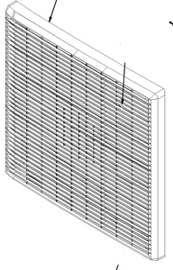 5037481 - GRIGLIA UNITA' ESTERNA
