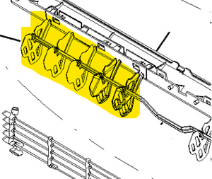5016541 - ALETTA DEFLETTORE VERTICALE