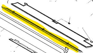 2150684 - ALETTA DEFLETTORE ORIZZONTALE PICCOLA