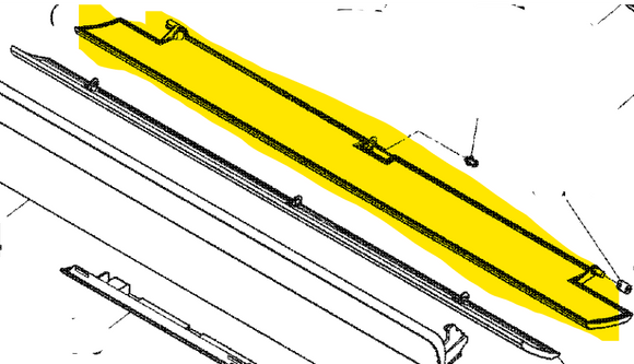 2179281 - ALETTA DEFLETTORE ORIZZONTALE GRANDE